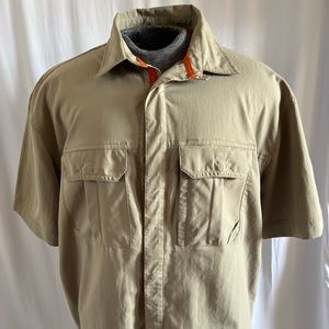 Cabela’s Brown Button Down Shirt